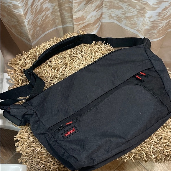 adidas Other - Adidas Black and Red Messenger Bag